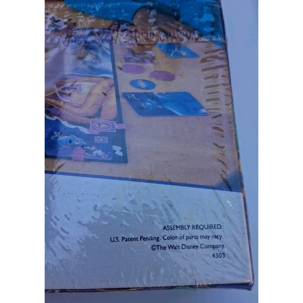 Vintage Aladdin Magic Carpet Board Game Milton Bradley 1992 Disney New Sealed